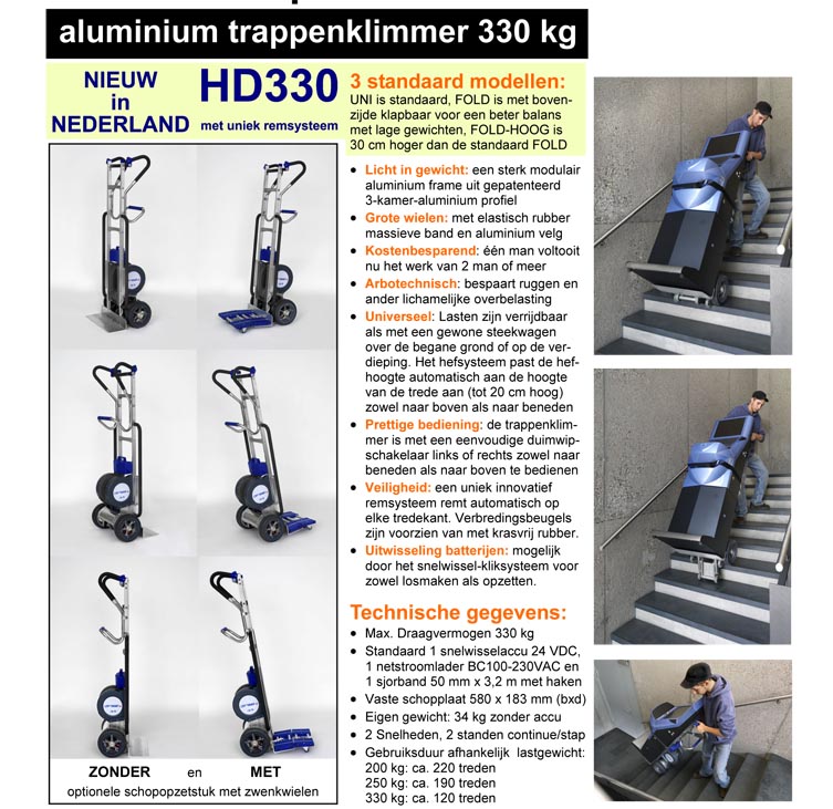 aluminium trappenklimmer 330